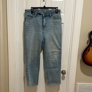 Old Navy Light Blue Straight Leg Jeans